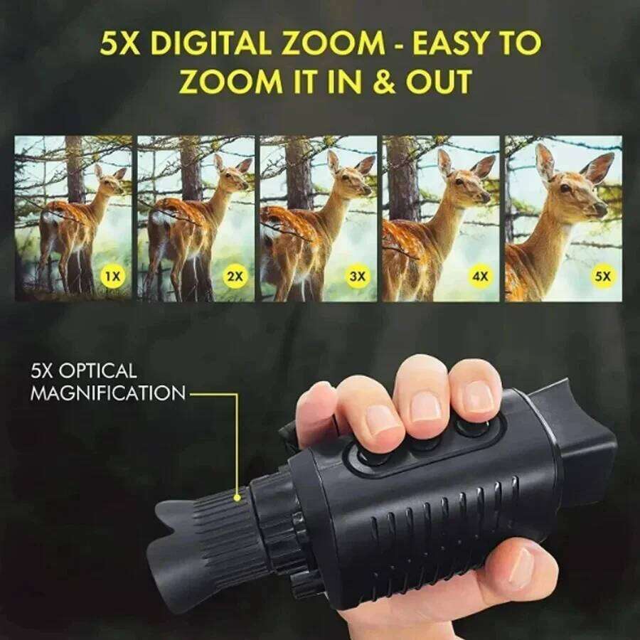 Digital Monocular Infrared Optical X Zoom Photo M Long Range Telescope For Hunting Monocle Night Vision