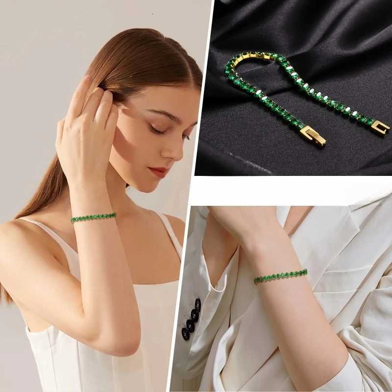 Luxury Vintage Full Set Synthetic Green Crystal Bracelet for Men and Women Elegant Gorgeous Jewelry Holiday Party Hundreds with Pieces W250807