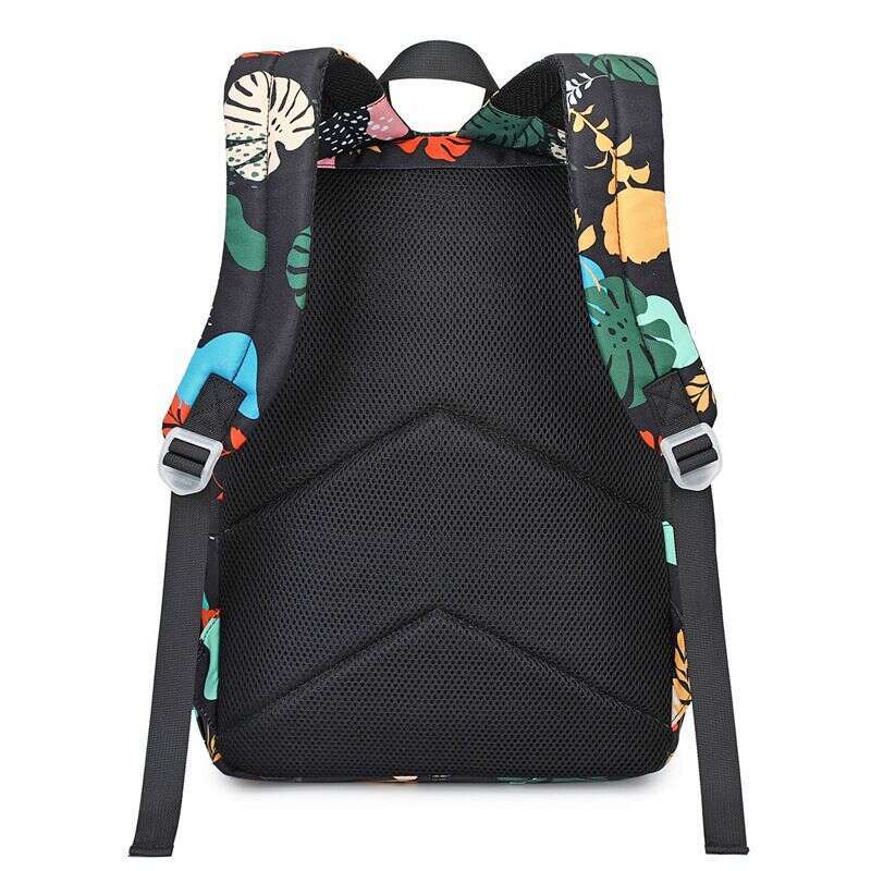 Women's Bags Trend Printed High School Student Backpack