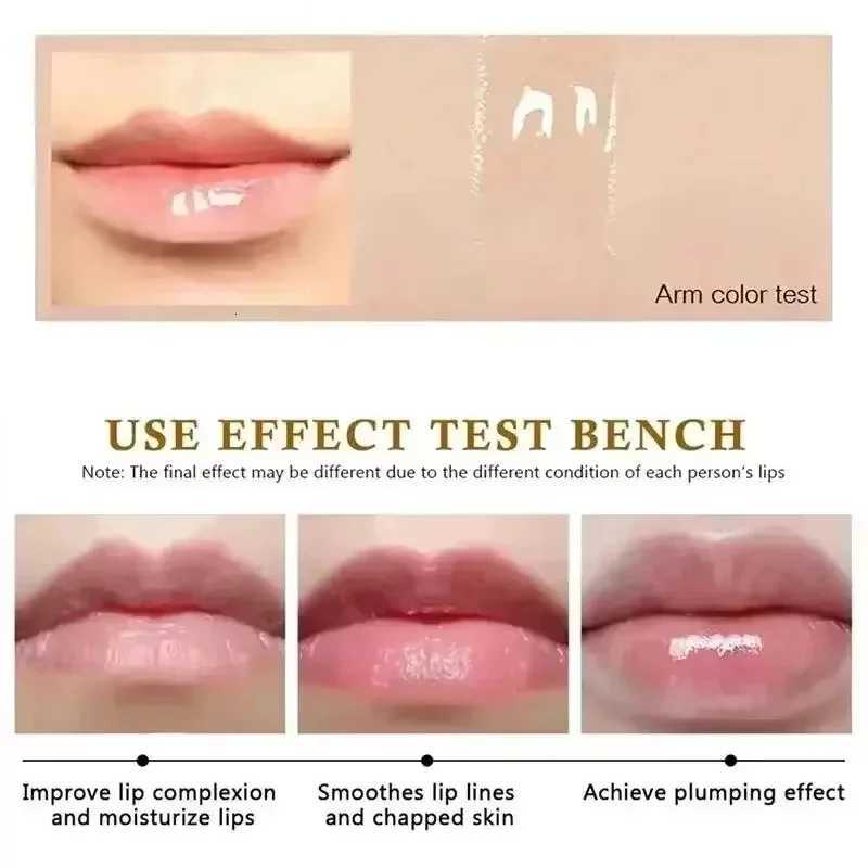 Instant Volumising Lip Plumper Oil Lip Enhancer Lip Gloss Plumping Serum Moisturizing Anti-Wrinkle Lipstick Sexy Lip Care MakeupXJ250807