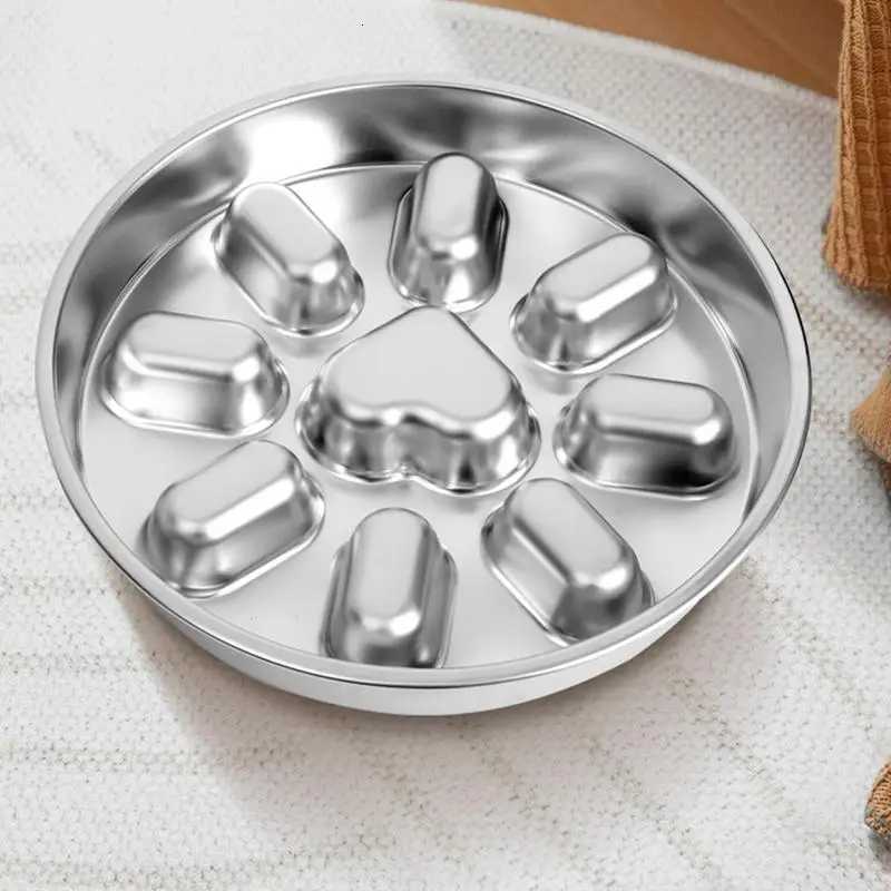 Slow Feeder Bowl Dog Maze Food Bowl Slow Feeder Stainless Steel Non Slip Anti Choking Maze Dishes Pet Supplies Food Containers Y250806