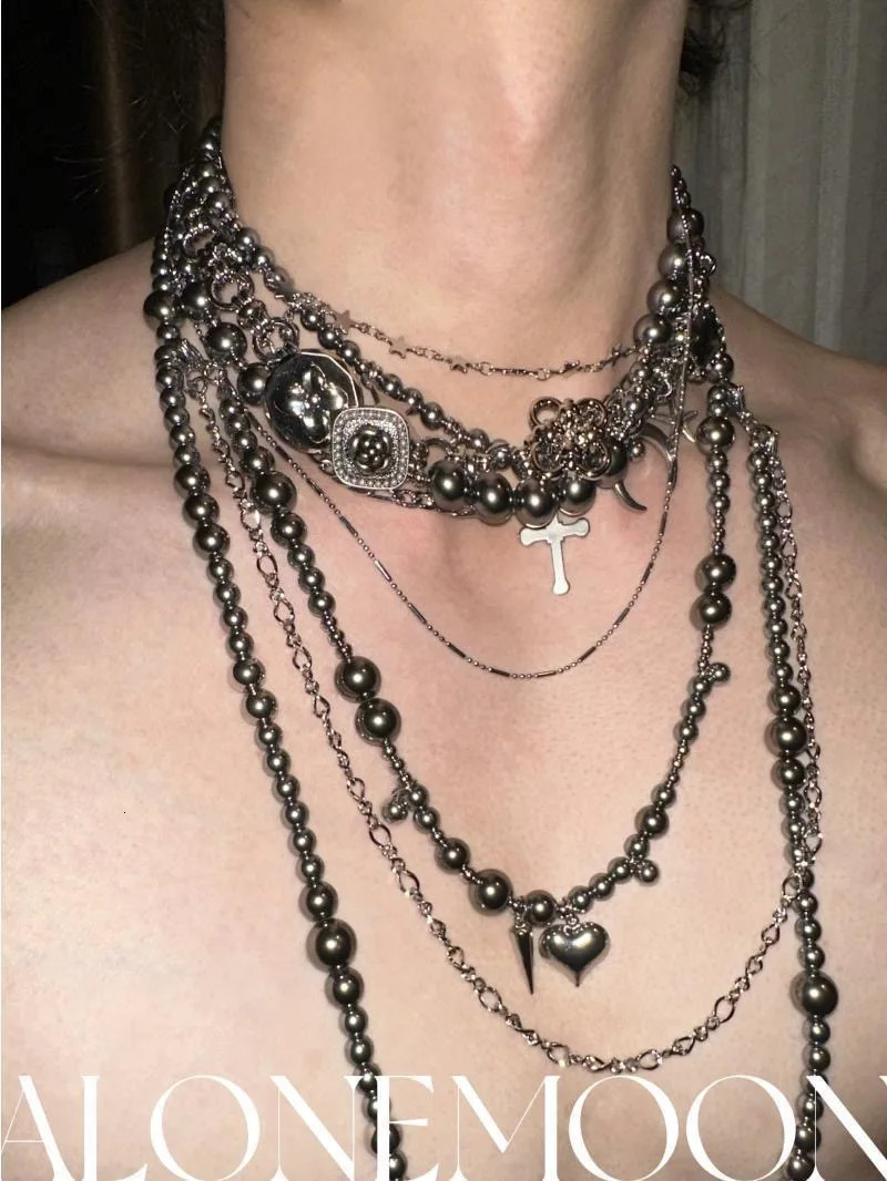 Original Heavy Industry Steel Body Chain Jeans Body Clothing Accessories Necklace Same Style for Men and Women 250806