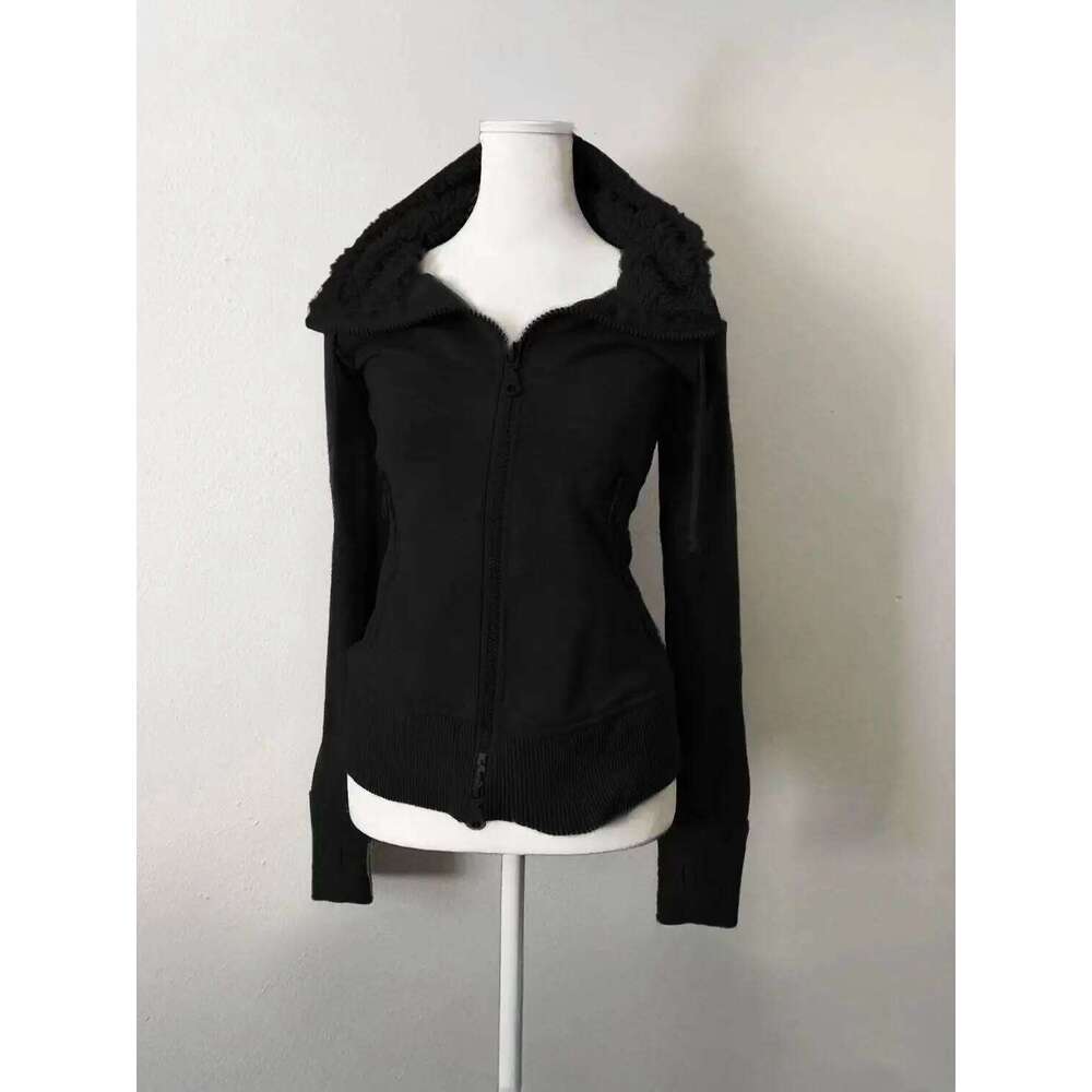 Goth Punk Clothes Hot Girl Winter Slim Y2k Hoodies 2000s Streetwear Korean Casual Sweatshirt Haruku Vintage Hooded Woman Top