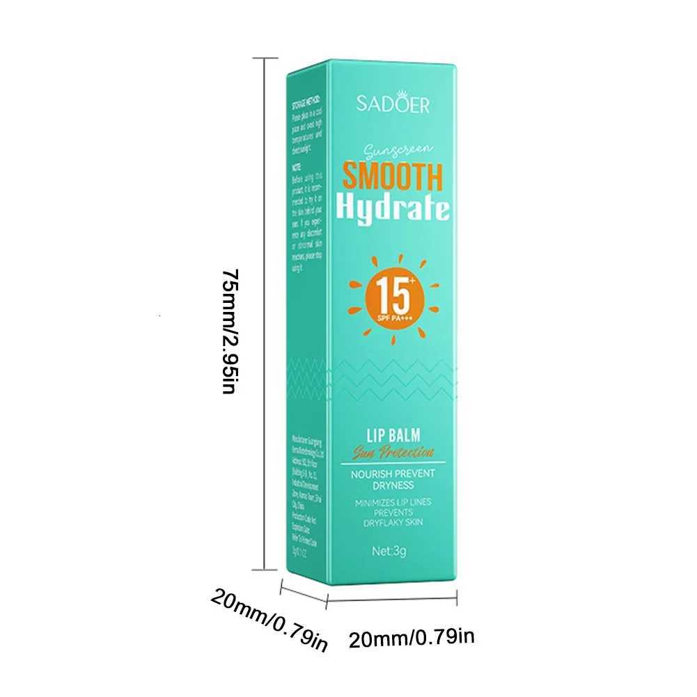 Mineral Sunscreen Lip Balm - Lightweight Moisturizing Summer Lip Protection Lipstick-Level CareXJ250807