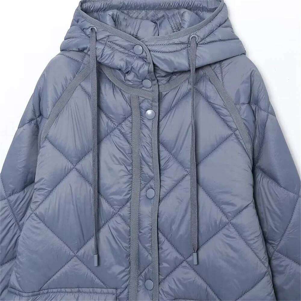 Designer Clothing 2025 Winter New Fashionable Women's Clothing With Elegant Design European And American Style Long Cotton Pilot Jacket