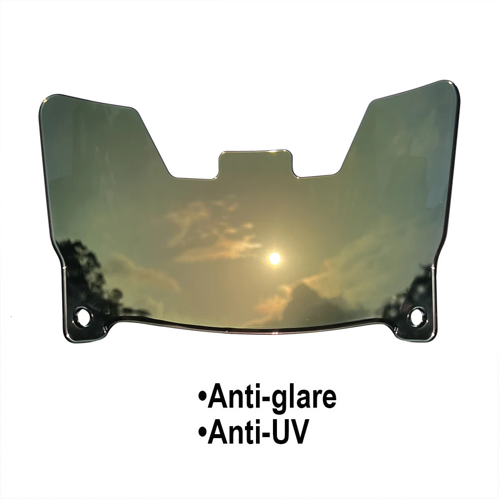 Universal Fit American Football Helmet Visor Chrome Antifog Rugby Goggles Eye Shield Visors Adult and Youth 250729