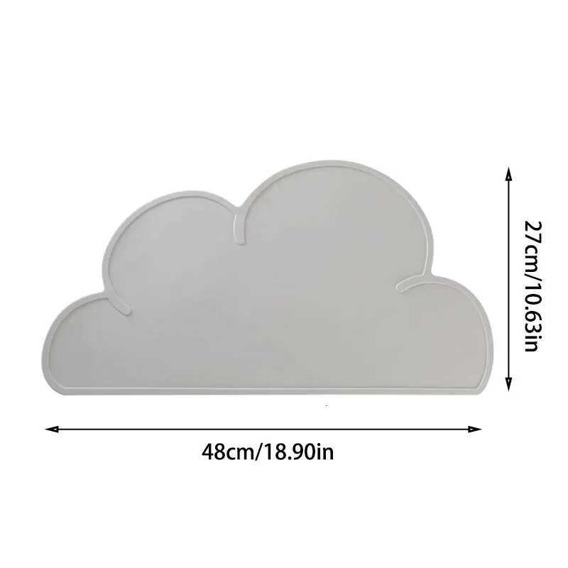 Pet Feeding Mat for Cats and Dogs with Nonspill Nonslip Waterproof Leakage Food Easy to Clean Silicone Placemats Y250806