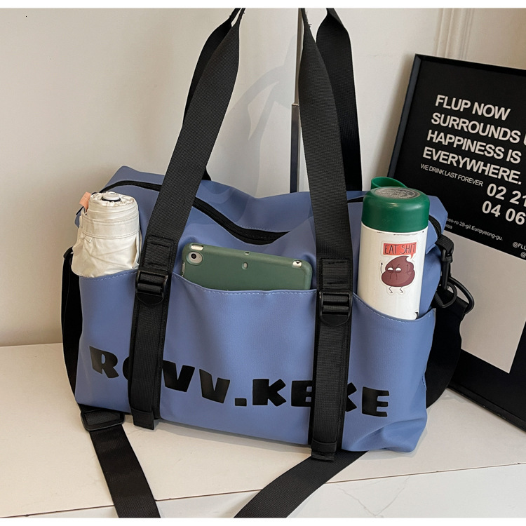 New Simple Fashion Short Business Trip Carry-On Travel Large Capacity Casual Sports Gym Luggage Storage Bag