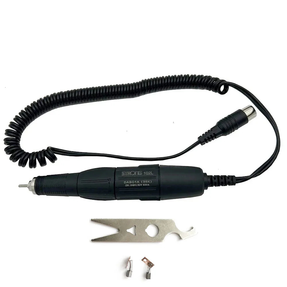 Strong 210 102L 102LN 105L 35K 40K 45K Electric MicroMotor Nail Drill Polisher Pen Electric Manicure Drill Nail Equipment Handle 250807