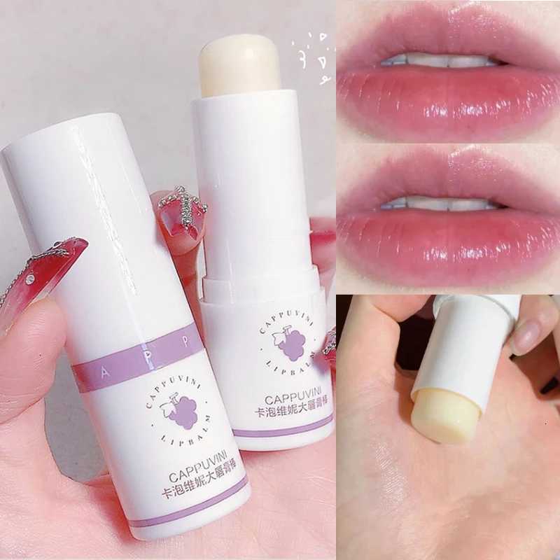 Cappuvini Grape Lip Balm Stick 8g Deeply Hydrating and Moisturizing Prevents Dryness and Cracking Reduces Lip LinesXJ250807