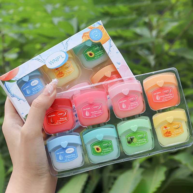 4/6/8pcs Moisturizing Lip Balm Sets Lipstick Makeup Natural Plant Base Moisturizer Lip Balm Anti-Cracking LipsXJ250807