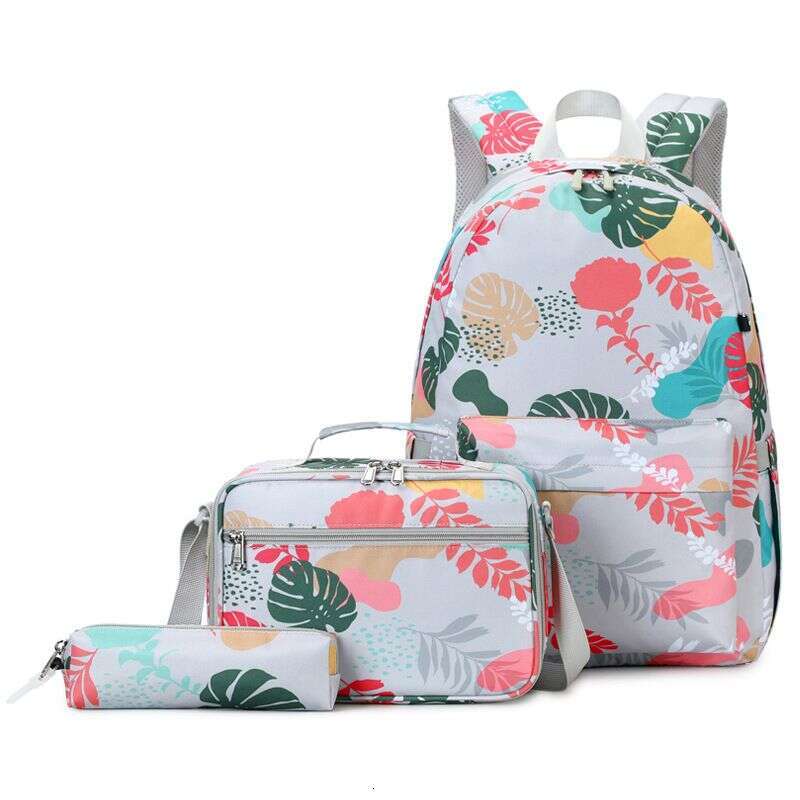 Women's Bags Trend Printed High School Student Backpack