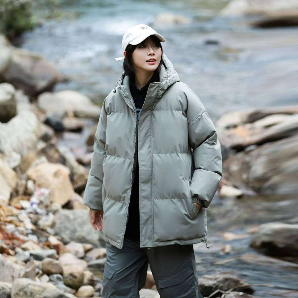 Designer Clothing 2025 Winter Jacket Mens Streetwear Hip Hop Parka Korean Black Clothes Puffer Jackets Men Hooded Thick Warm Colorful Bubble Coat Men