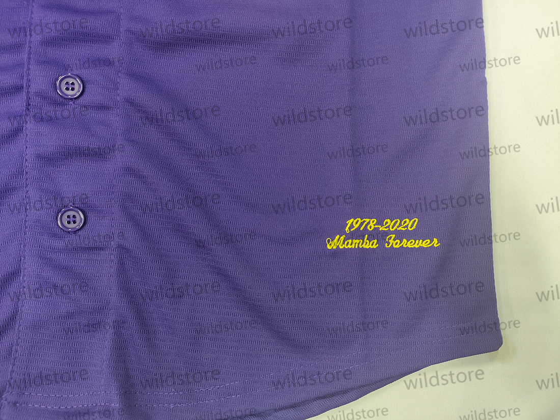 In Stock 8-24 BRYANT Baseball Jerseys Sweatshirt - Embroidered Stitched Jerseys Breathable Slight Stretch Polyester