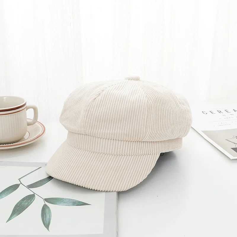 Hats for women retro Korean version of the British octagonal hat seasonal literary leisure beret c S61 XJ250807