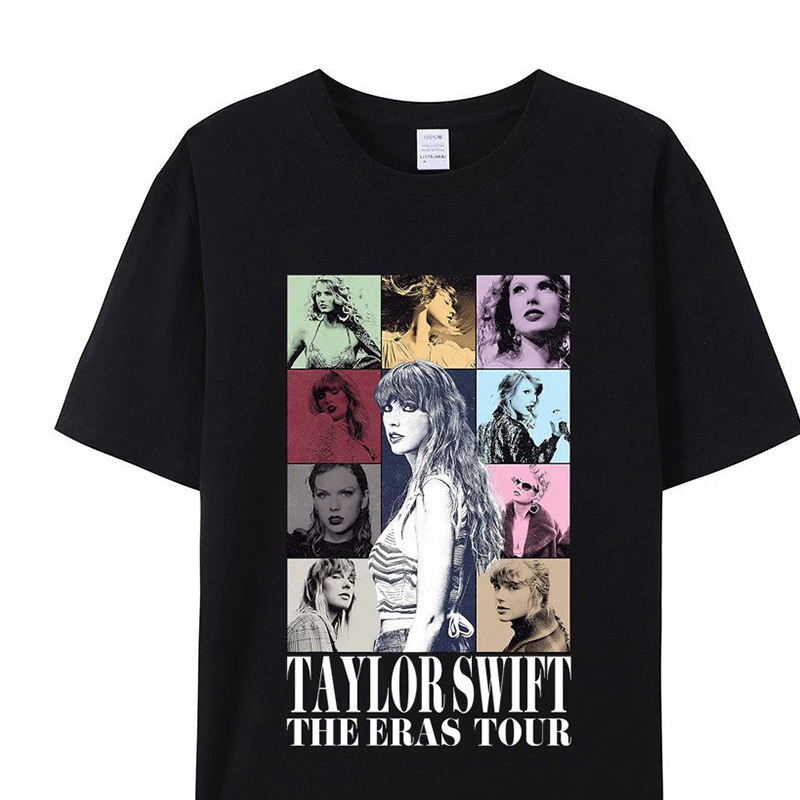 Fashionable Unisex Print Round Neck T Shirt Trendy Apparel Option