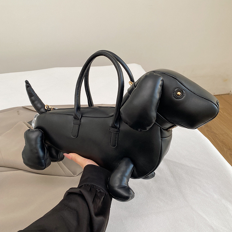 Free shipping designer Creative Commuting Large Bag for Women New Niche Dachshund Handbag High-end Casual Shoulder Bag Crossbody Bag