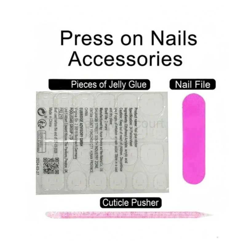 10Pcs Summer Trendy Handmade Duck Y2k Press-on Nails French Pink Sparkling Rhinestone Star Design False Short Nail Tips M250807