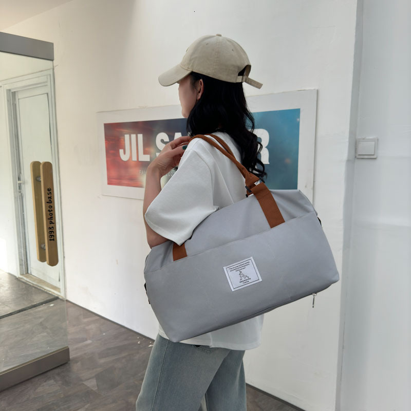 Multifunctional Dry Wet Separation Yoga Large Capacity Men And Women Fiess Folding Travel Bag