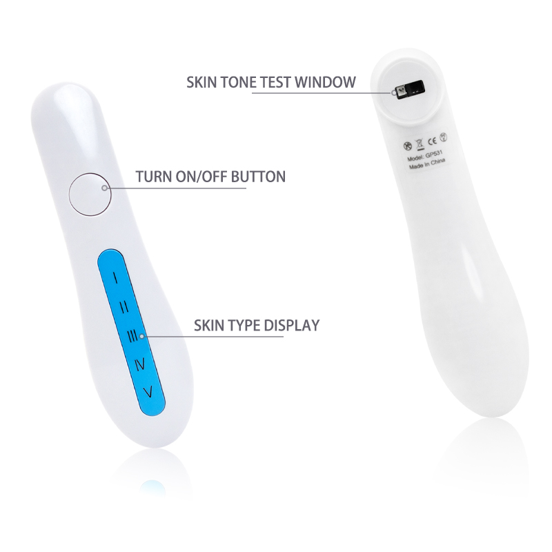 DEESS Handset Skin Tone Sensor Technology Skin Moisture Analyzer Skin Tone and Type TesterSkin Analyzer Machine