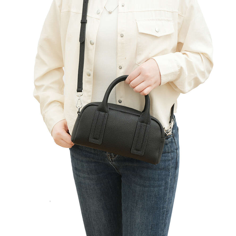 Niche Genuine Leather Phone New Women's Top Layer Soft Cowhide Commuter Crossbody Handbag Small Bag designer wallet B5 B5