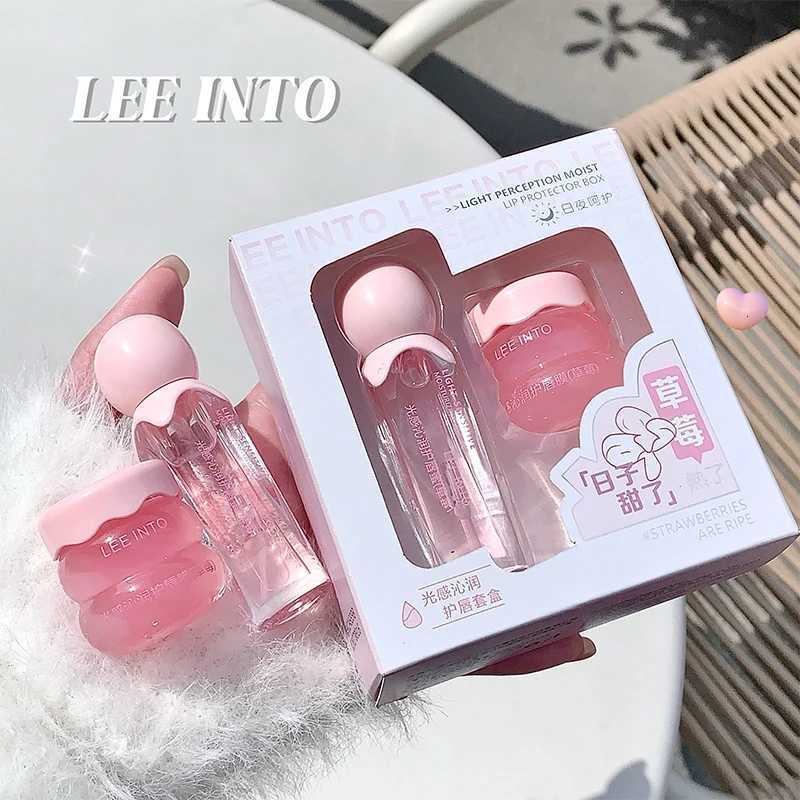 LEE INTO lip balm lip kit moisturizing water light jelly day and night thick lip balmXJ250807