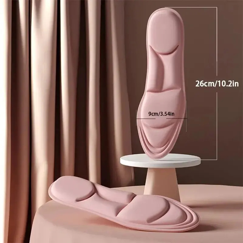 5D Sport Insoles for Shoes Women Men Breathable Cushion Running Insoles For Feet Care Orthopedic Memory Foam Insoles 250805