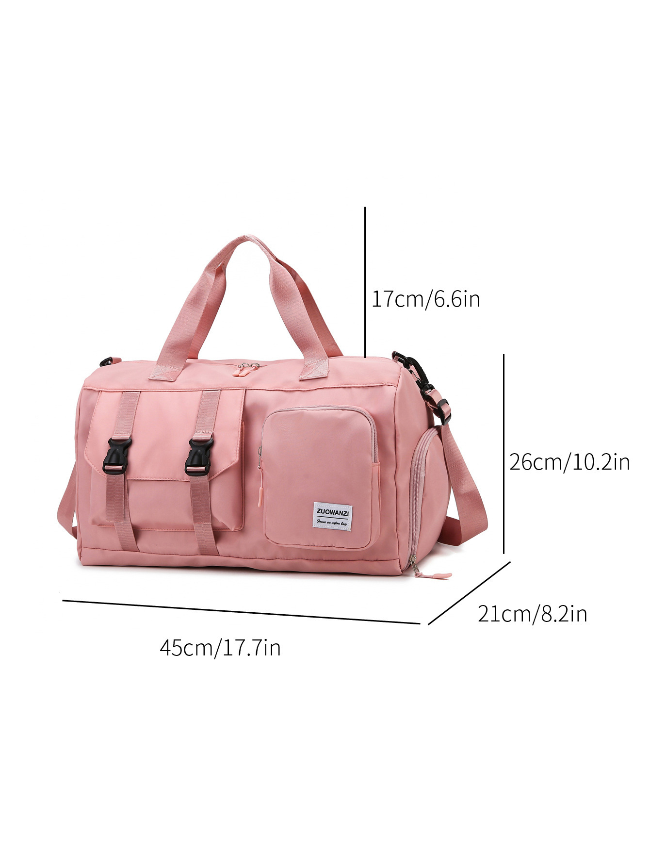 Women's Large Capacity Handbag Travel Boarding Maternity Storage Multifunctional Sports Bag