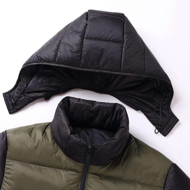 Classic Fashion Hooded Cotton Fall And Winter Plus Fleece Thickened Plus-Size Down Jacket