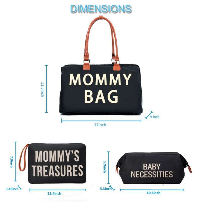 Women's five-piece set of multifunctional mommy portable travel casual waterproof ultra-light mother and baby bag