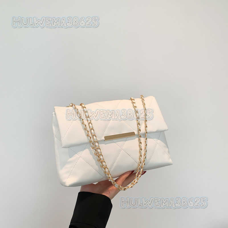 High-end Fashion Bag for Women 2024 New Trendy Chain Crossbody Bag Niche Design Casual Simple Shoulder Bag H250806