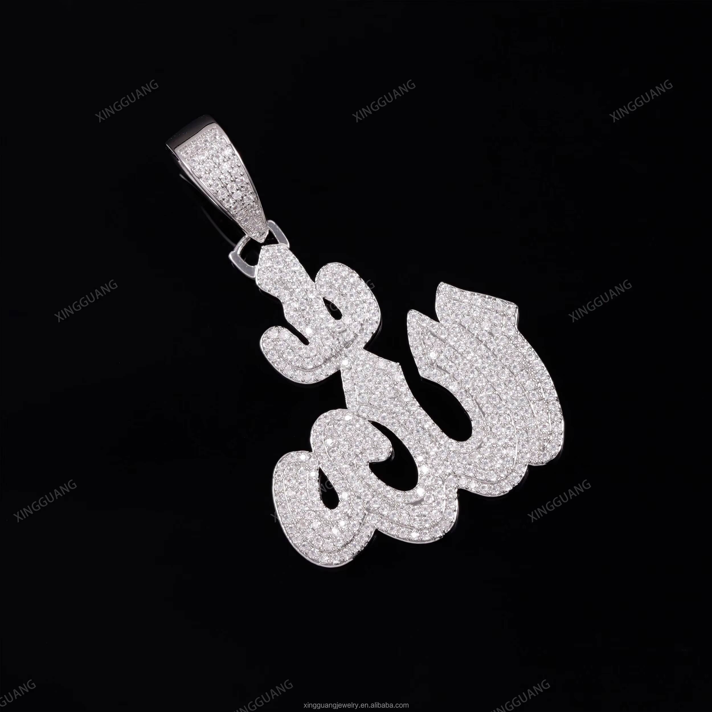 XG New Arrived Moidaanite Pendant Pass Diamond test Real 925 Silver CRA VVS Moissanite Fashion Pendant Fine Jewelry Pendant