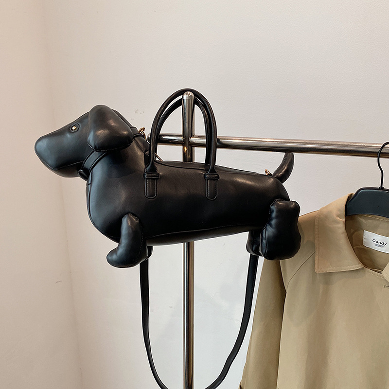 Free shipping designer Creative Commuting Large Bag for Women New Niche Dachshund Handbag High-end Casual Shoulder Bag Crossbody Bag