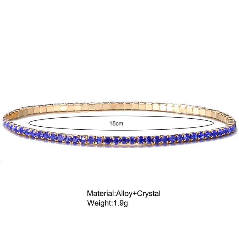 Fashion Multicolor Tennis Bracelet for Women Crystal Gold Chroma Zirconia Charm Designer Tennis Chain Wedding Jewelry W250807