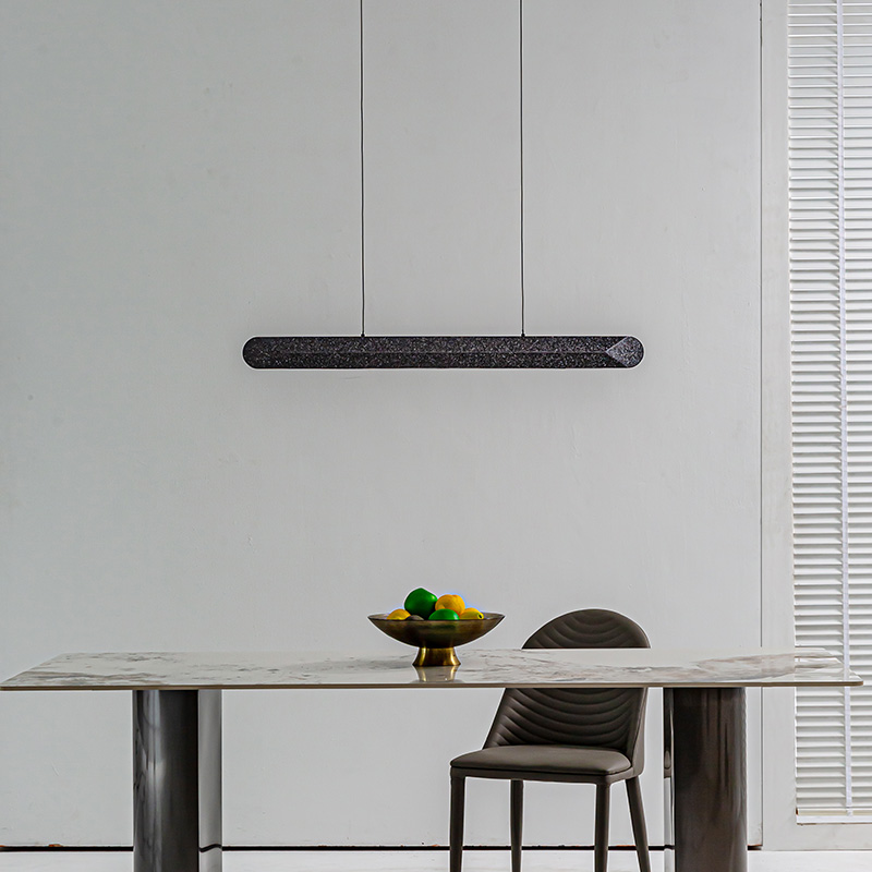 Contemporary Design Linear Pendant Lamp with Efficient Bulbs P22308