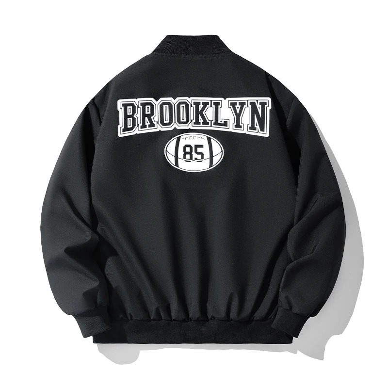 Baseball Clothing Mens Baseball Clothing Standing Collar Jacket Coat Jacket American Style Jacket Men 250805