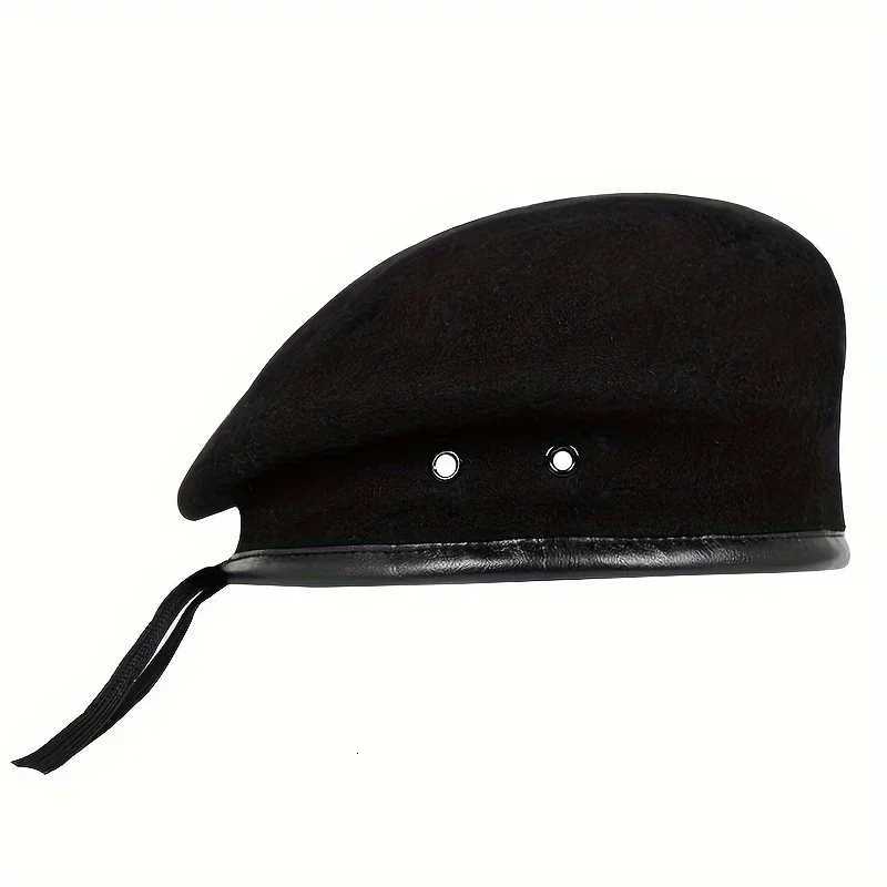 Unisex Solid Color Beret Men Women Painters Hats Autumn Winter Warm Berets Flat Cs XJ250807