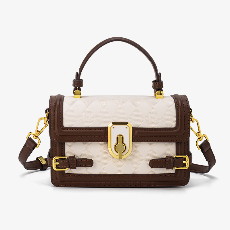 Classic Vintage Leather Handbag Elegant Crossbody Design Large Capacity Tote For Fashionable Bag R250807