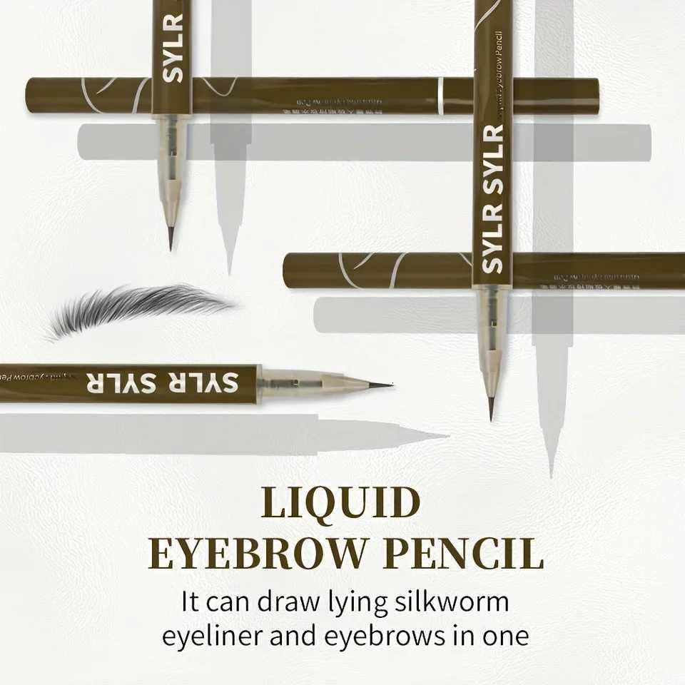 SYLR Ultra Fine Eyebrow Pen Waterproof Professional Sweat-proof Liquid Eye Brow Pencil Long Lasting Makeup Microblading W250807