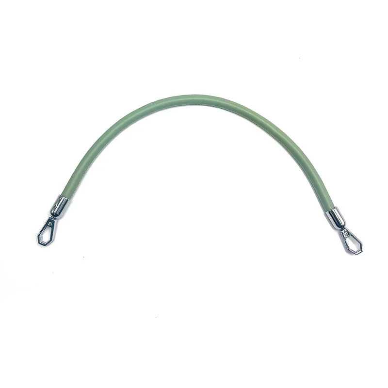 304060115cm PU Leather Braided Rope Handles Handbag Shoulder Bag Strap Handmade Bag DIY Accessories Alloy Metal Hook Buckle 250807