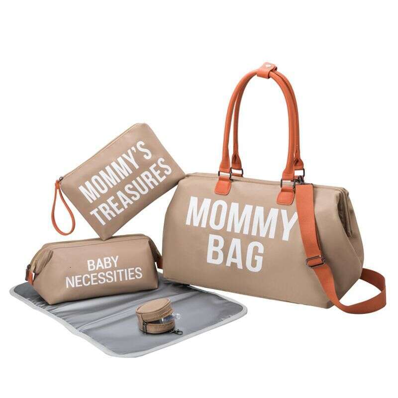 Women's five-piece set of multifunctional mommy portable travel casual waterproof ultra-light mother and baby bag
