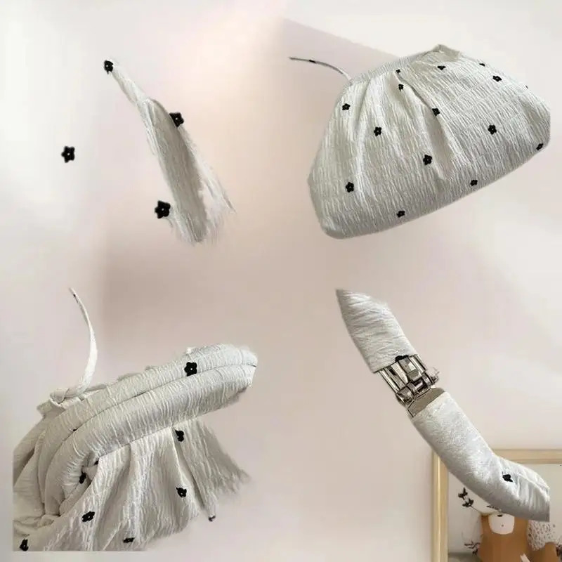 Summer Single-Shoulder Bag in Cute Korean Style featuring Lazy Dot Print; Urban Fashion Soft Crossbody Storage accessory 250805