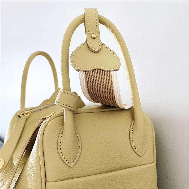 Top Layer Togo Cowhide Genuine Leather Women's 2025 New Bucket Bag Fashion Handbag for Women