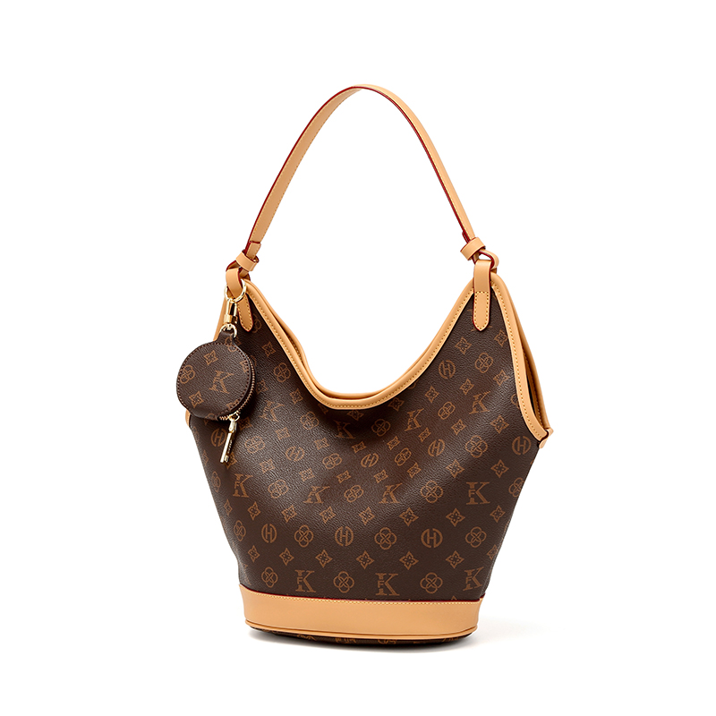 MKF designer bag free shipping Light luxury high-quality classic printed retro shoulder bag fashionable and versatile large capacity womens crossbody 