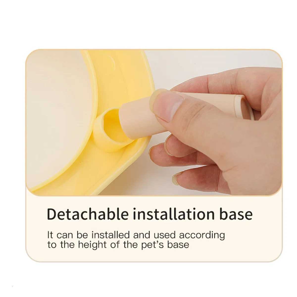 Cat Bowl Anti-knock Stainless Steel Double Bowl Dog Bowl Cat Bowl Food Bowl Anti-splash Food Bowl Cat Water Bowl Y250806