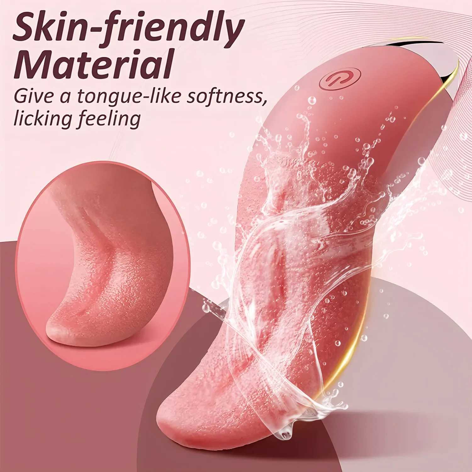 New Licking Vibrator For Women Clitoris Stimulation Blowjob Female Orgasm For Adult Sex Toys For Women W250807