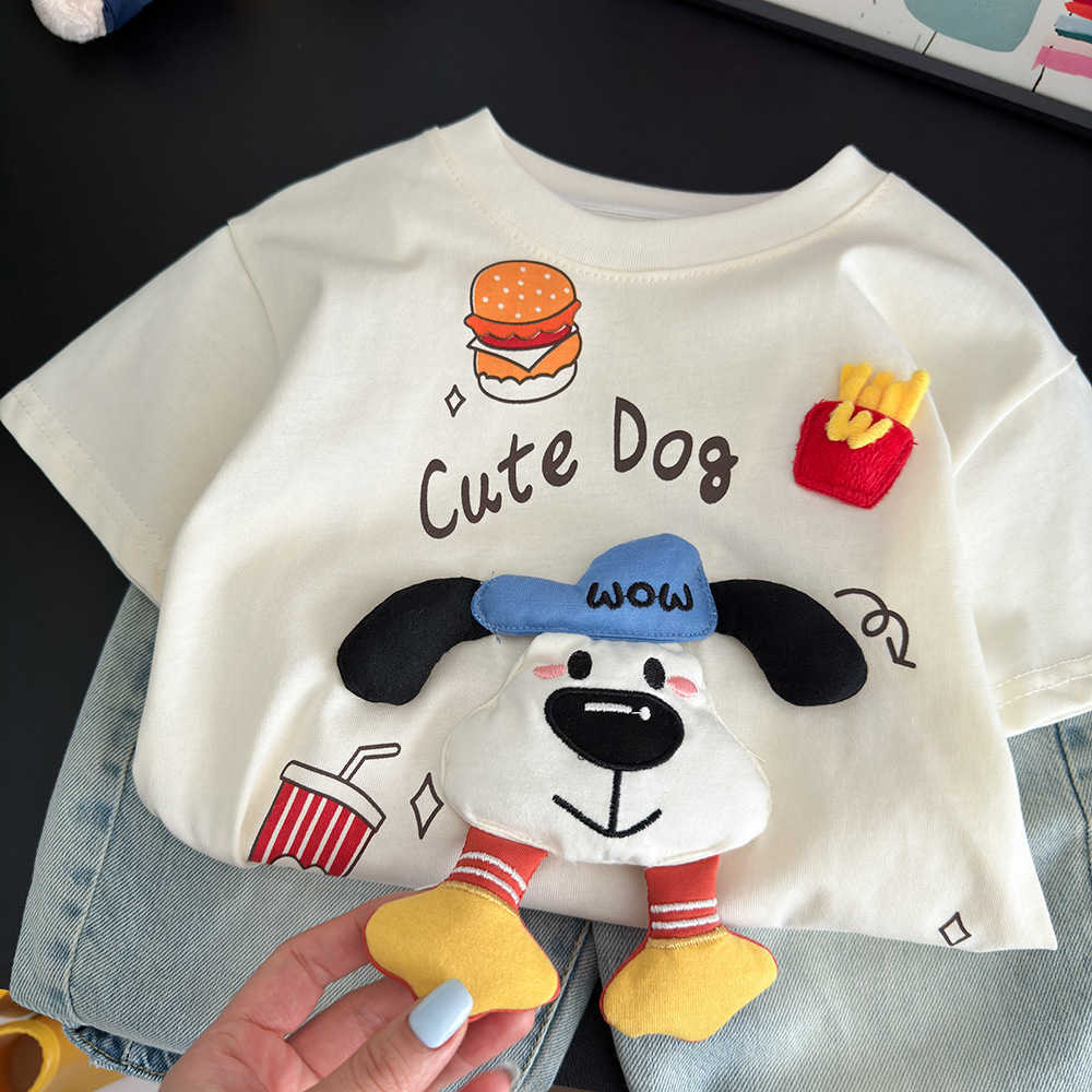 Tshirts Boys Designer T Shirt Luxury Girls Tees Baby Clothing Designers Brand TShirts Kids Short Sleeve 8 High Quality Tops Children Clothes DPD240627