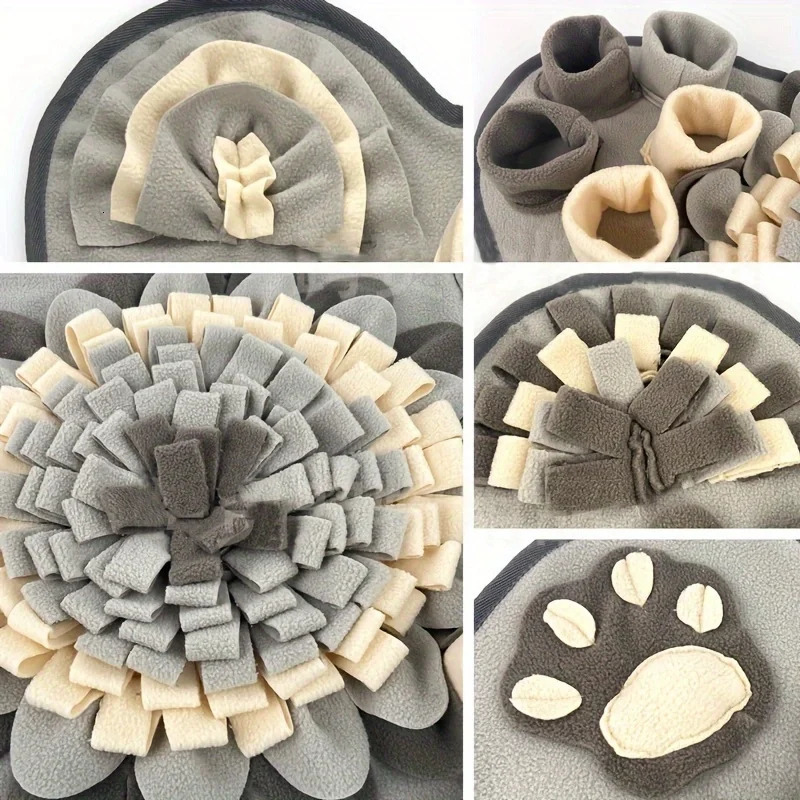 Pet Sniffing Mat For Dogs Interactive Durable Dog Slow Feeding Pad Training Mat For Foraging Skills And Slow Eating 250804