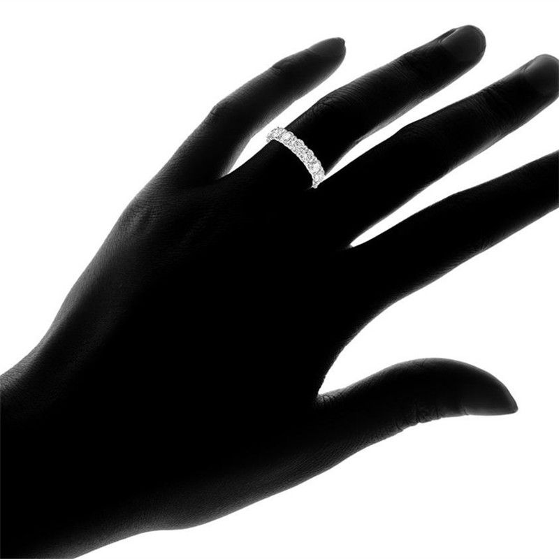 Luxury Never Fading 925 Sterling Silver Engagement Ring with Princes' Cut White Topaz and Cubic Zirconia