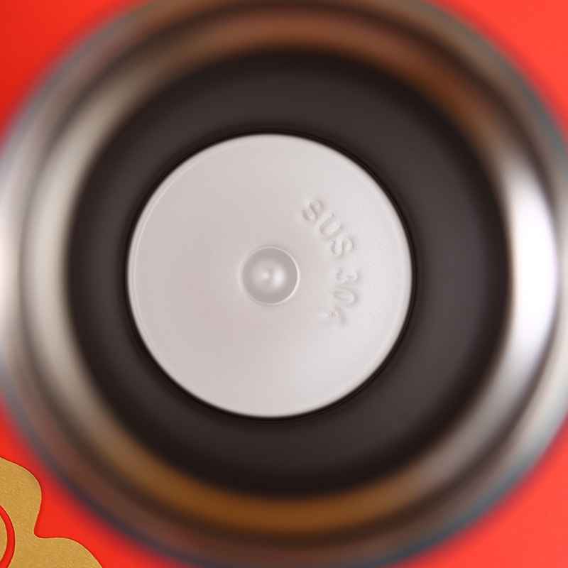 17oz 1pc Chinese Style Thermal Bottle Retro Smart Temperature Display Insulated Cup 17 oz Stainless Steel Tumblers Water Bottles 500ML W260226